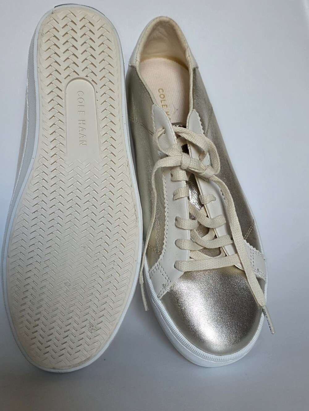 Cole Haan Gold Sneaker